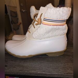 Sperry Saltwater Sherpa Duck Boot Size 12